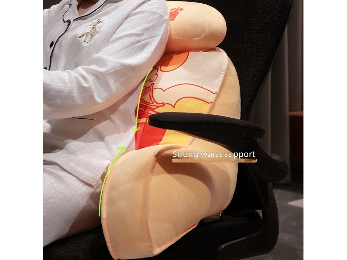 Soporte lumbar multifuncional patriótico con diseño de vídeo - Gran Muralla de Chaberlu