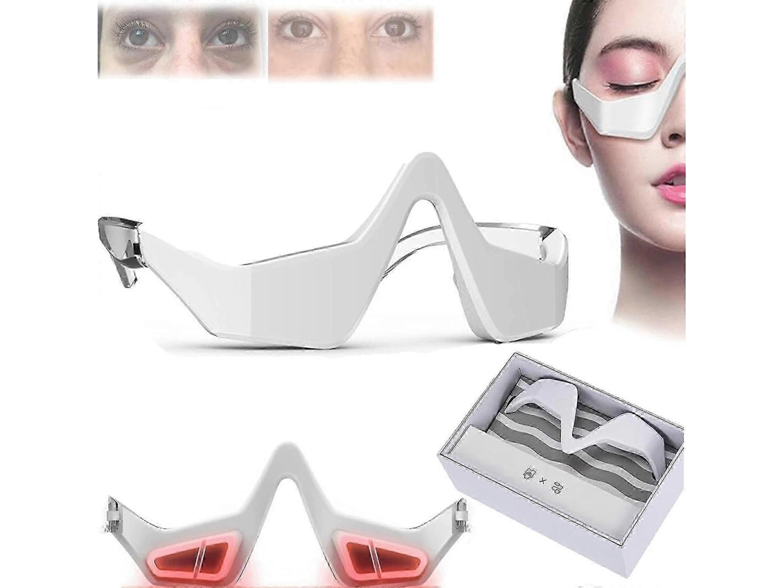 Gafas revitalizantes de luz roja 25-26: Terapias avanzadas de renovación del área de los ojos, dispositivo de microcorriente para la belleza