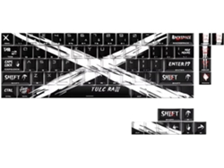 Juego De 74 Teclas Retroiluminadas Con Impresión Lateral Para Teclados Mecánicos De 60, 61, 65, 67 Y 68 Teclas.