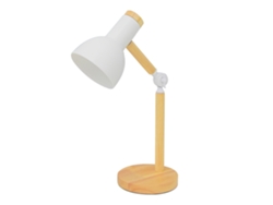 2026-lámpara De Mesa Led Ajustable Regulable Con Temporizador Y Control Remoto Madera Para Dormitorio Oficina Blanca