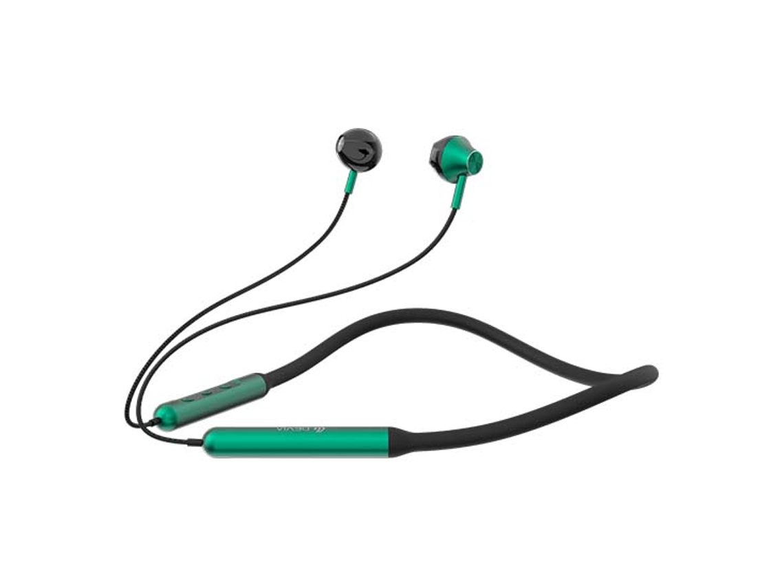 Auriculares Bluetooth DEVIA Smart Negro y Verde