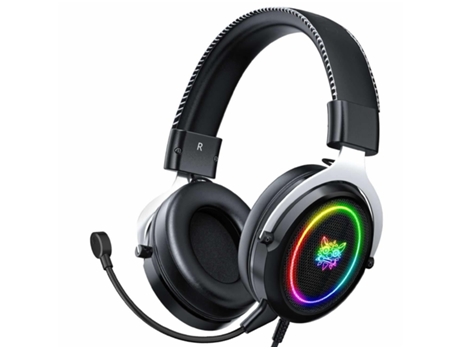 Auriculares Gaming ENZONS AuricularX10 Xbox Headset PC Auriculares con micrófono desmontable RGB Compatible Xbox One Ps4 Ps5 Negro