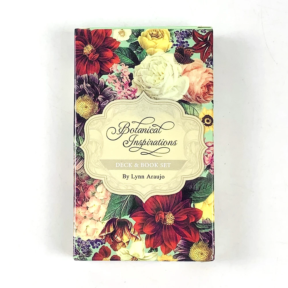 Nuevas Cartas Oráculo Inspiradas En Plantas: Baraja De Tarot En Inglés De 44 Cartas Para Adivinación, Guía Espiritual Y Colección.