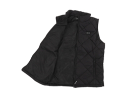 2026-chaleco Calefactor Inteligente Control De Temperatura Usb Para Invierno Exterior Ropa Calefacta Talla 3xl Negro