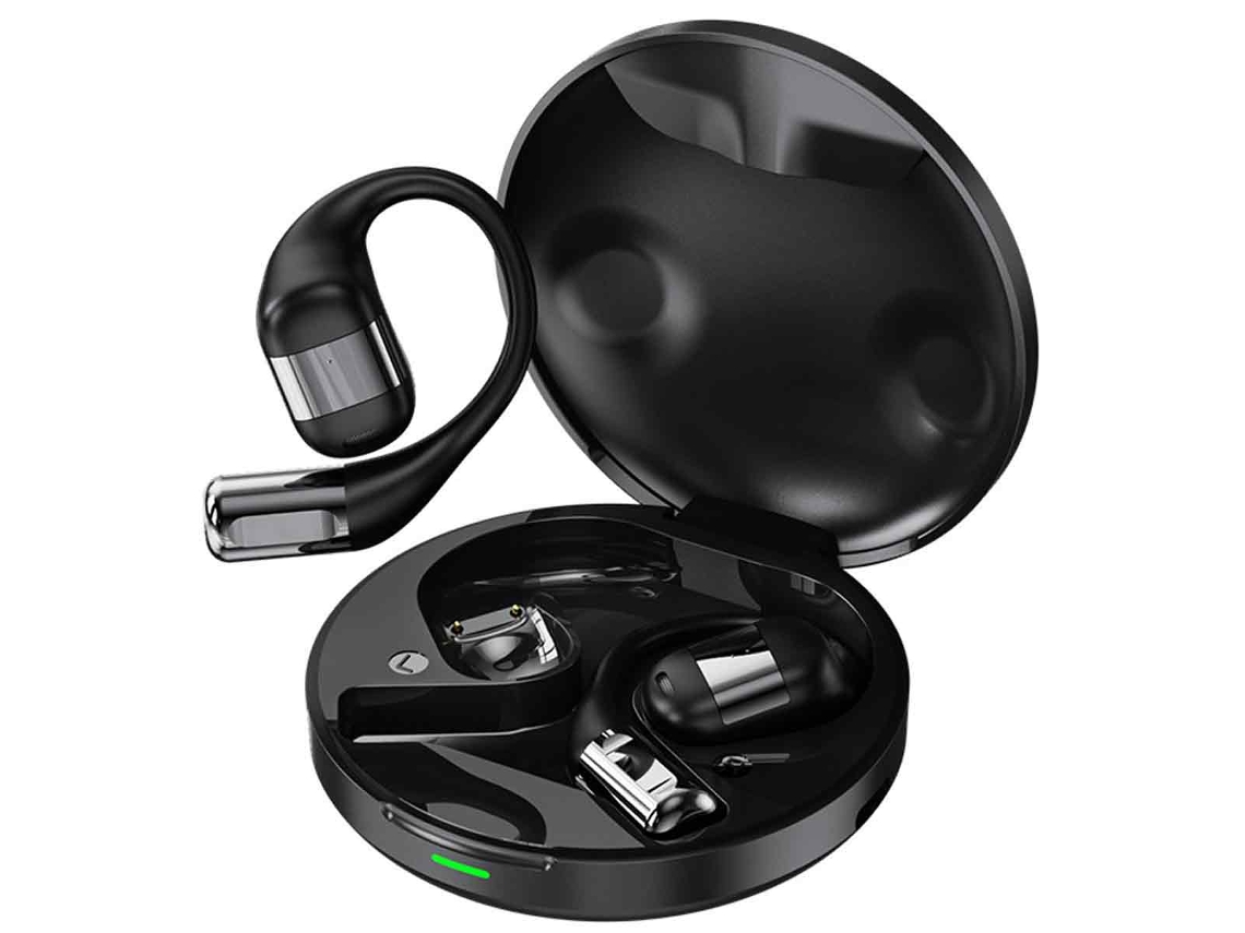 Auriculares deportivos inalámbricos con micrófono con cancelación de ruido, auriculares intrauditivos estéreo HiFi.