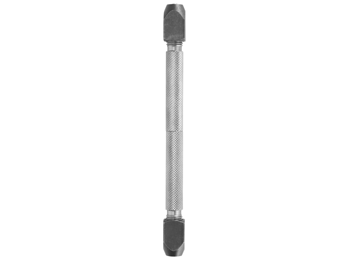 Herramienta de reparación de relojes con tornillo de acero de precisión y taladro manual