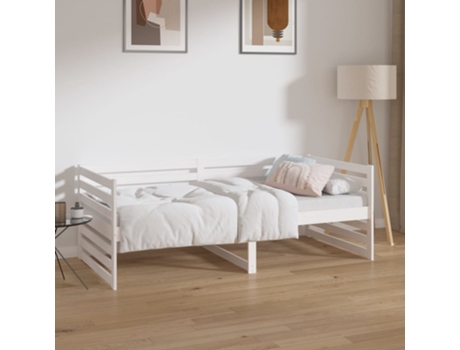 Sofás Cama VIDAXL Blanco Madera (193.5x96x68.5 cm)