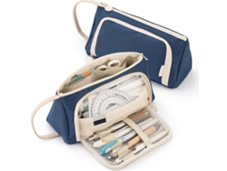 Estuche para lápices para niñas, estuche de gran capacidad para adolescentes, ideal para la escuela y la oficina.
