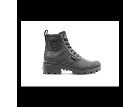 Botas de Mujer PALLADIUM Pallabase Army Piel Negro (36)