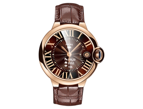 Aw28 Smartwatch Multifuncional Bluetooth Llamadas Impermeable Fitness Rosa Oro VEANXIN