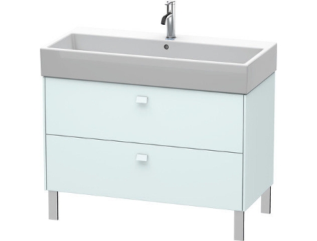Mueble bajo lavabo DURAVIT Brioso de 98,4 x 45,9 cm 2 extraíbles incl. hueco para sifón y delantal para lavabo Vero Air 235010