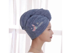 Toalla de secado rápido, funda para secar el cabello, funda absorbente de baño de vellón coral, 2 unidades, Rosewell