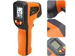 Termómetro infrarrojo digital de alta precisión, mide hasta 600 grados Celsius, sin contacto, ideal para cocinar en la cocina. GOKOCO
