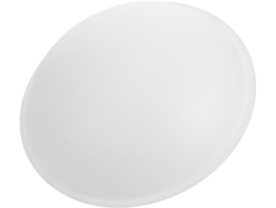 Borde De Protección Ocular Semicircular Refinado De Acrílico Blanco Para Lámpara De Mesa Y