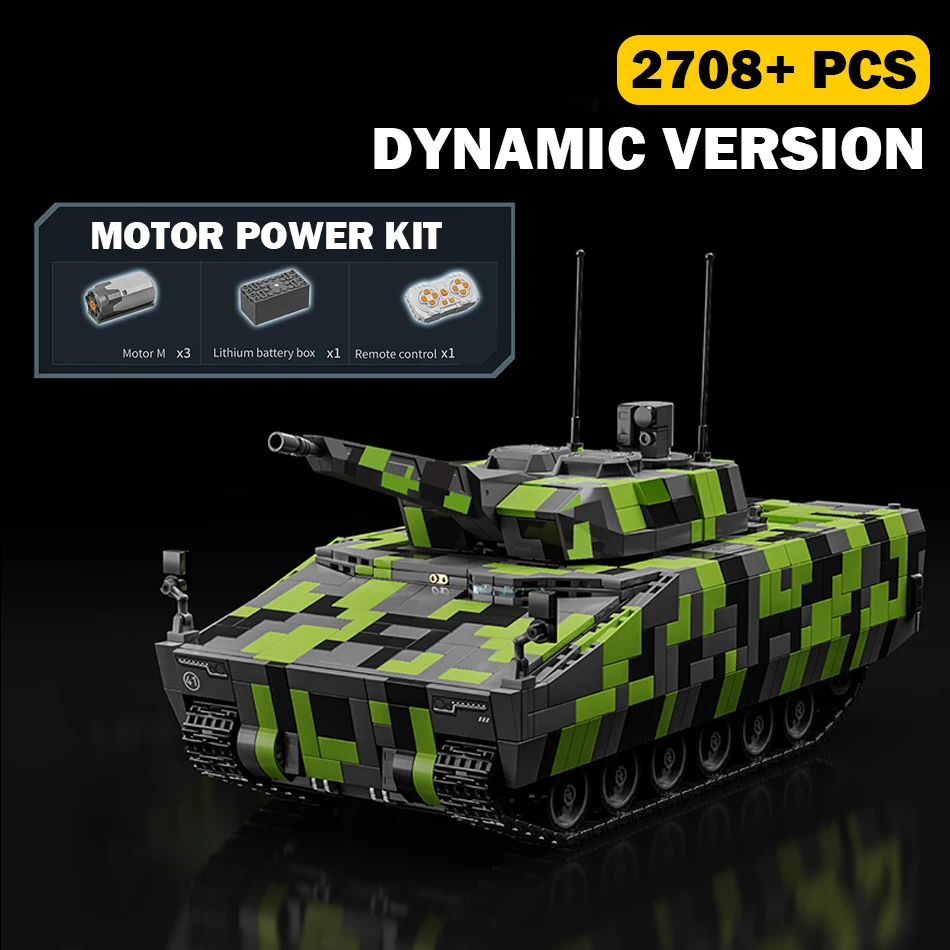 (versión Dinámica) Kit De Construcción De Vehículos Blindados Lynx Kf41 De La Segunda Guerra Mundial, Juguete De Regalo Para Niños