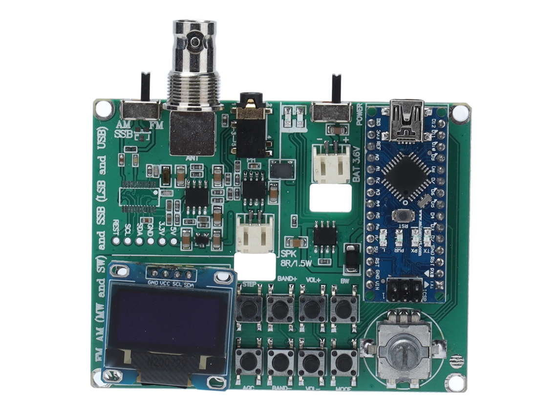 Módulo Receptor De Audio Diy Si4732 Fm Am (mw Y Sw) Ssb (lsb Y Usb) Placa Receptor De Audio