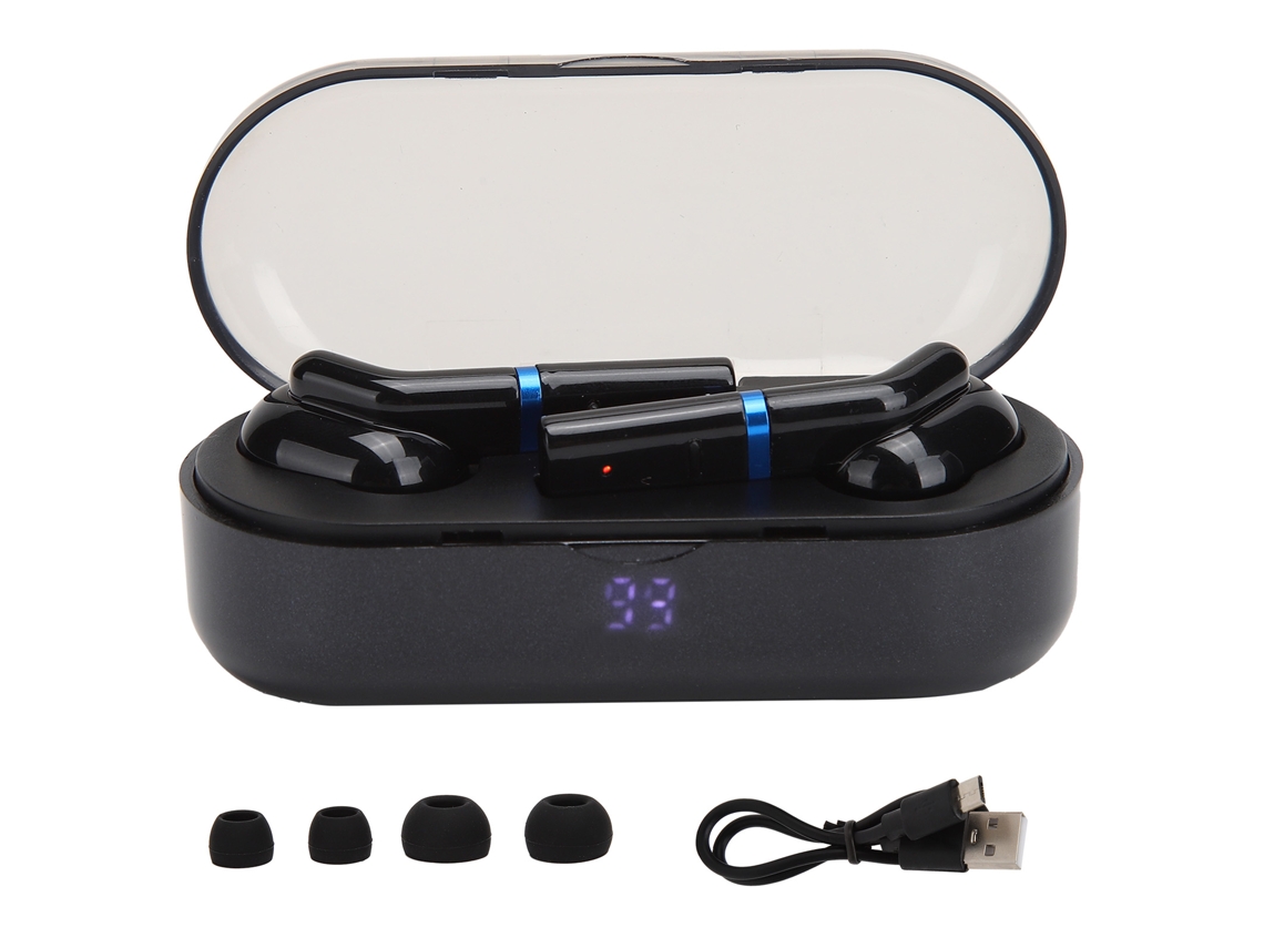 Fone De Ouvido Bluetooth 5.0 Tws Sem Fio Estéreo Com Caixa De Carregamento Para Iphone/huawei Esportes
