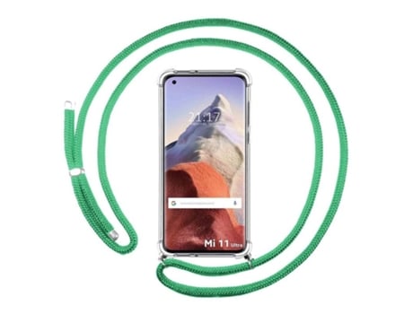 Carcasa Xiaomi Mi 11 Ultra 5G TUMUNDOSMARTPHONE Colgante Verde