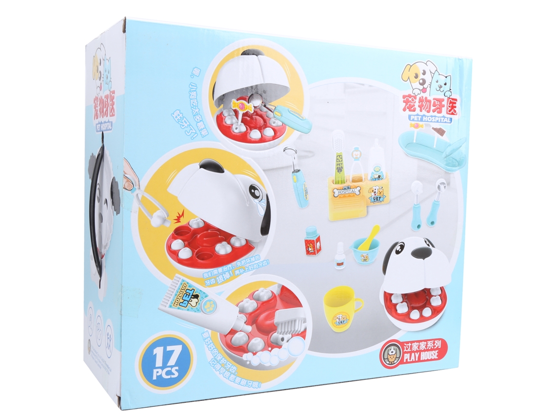 Kit De Veterinario Para Juegos De Rol Con Accesorios Para Niños De 3 Años En Adelante.