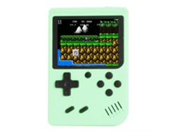 Mini Consola Portátil Retro 500 En 1 Con Juegos Clásicos Integrados Verde Siurn