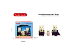 New Forest Animal Al Aire Libre Vagón Escolar Autobús Conjunto Diy Simulación Muebles Niña Pasar Juguetes Caseros
