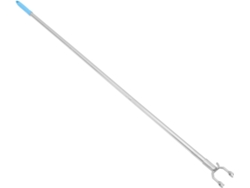 Poste Tendedero Acero Inoxidable Plateado Diseño Minimalista Moderno Barra Largo Alcance Resistente Roturas