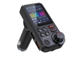 Transmisor Inalámbrico Fm 5.0, Receptor Bluetooth, Reproductor De Música Mp3, Cargador Rápido Qc3.0 Para Audio Y Accesorios Vehículos.