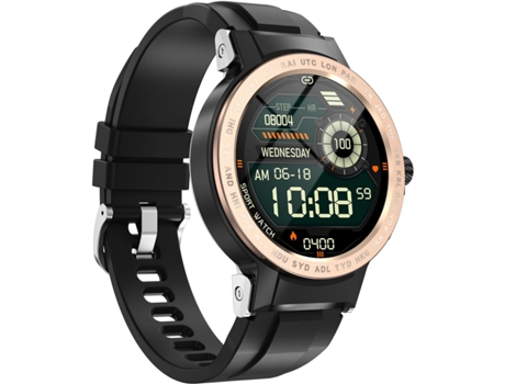Relojes Inteligentes Para Android iOS iPhone, IP68 A Prueba De Agua, Bluetooth, Rastreador De Actividad Física Del Sueño - Oro Rosa CHRONUS