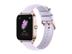 Smartwatch YIZHOOD I126 1.85 inch Llamada Bluetooth IP68 Impermeable monitorización de salud (Android y IOS - Morado)