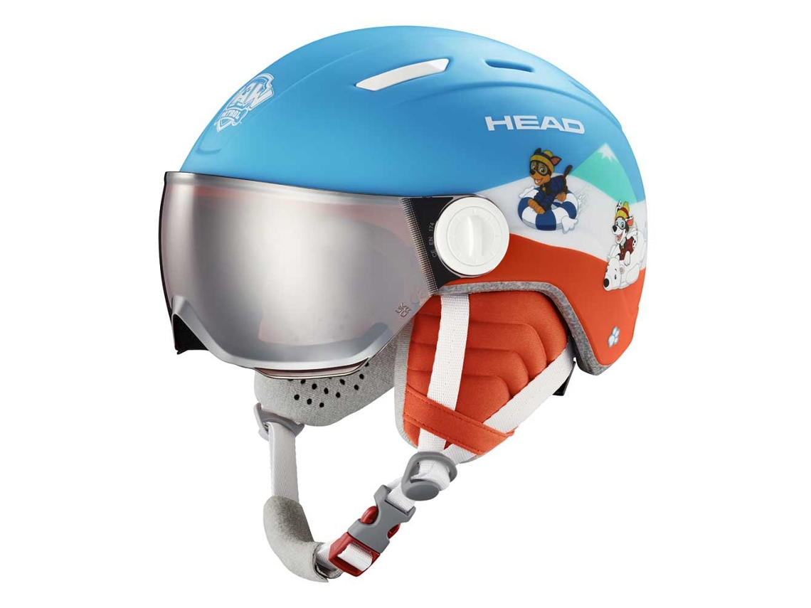 Casco HEAD Capacete Júnior Mojo Visor Paw Patrol Azul 2XS
