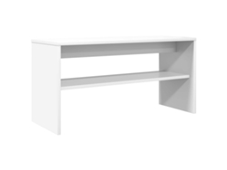 Mueble de TV blanco MAISON EXCLUSIVE en madera procesada 80x30x40 cm