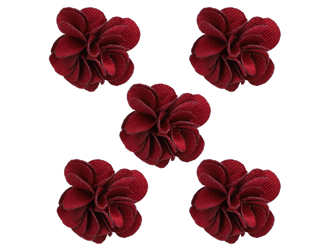 5 Piezas De Decoraciones Magnéticas Para Uñas, Flores Tejidas, Desmontables, Para Manicura.