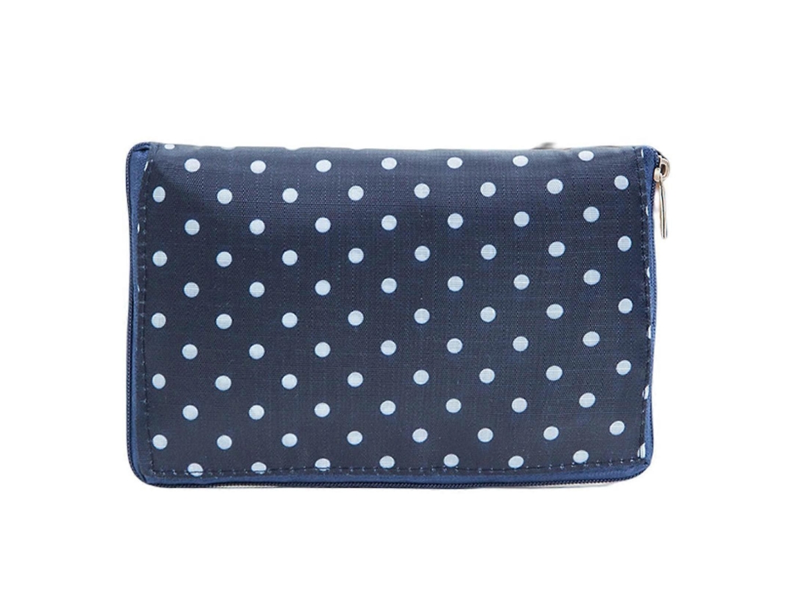 Bolsa de la compra con asa y cierre de cremallera, de fácil acceso, duradera y plegable, estilo cartera, ideal para supermercados en Qinghai.