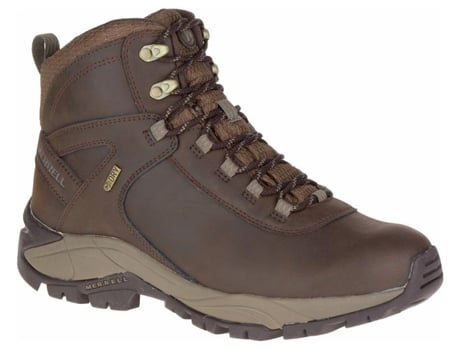 Botas MERRELL Vego Mid Leather Waterproof - Hombre (41 - Marrón)