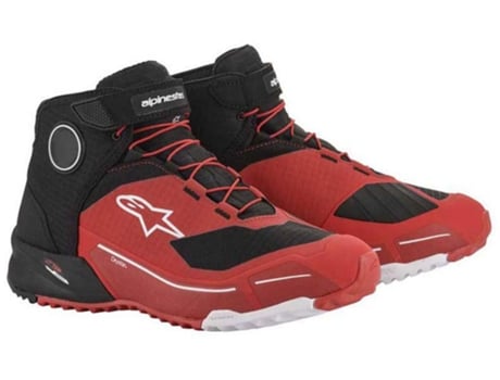 Botas Unisex ALPINESTARS Cr-x Drystar Riding Rojo para Motociclismo (EU 45 1 / 2)