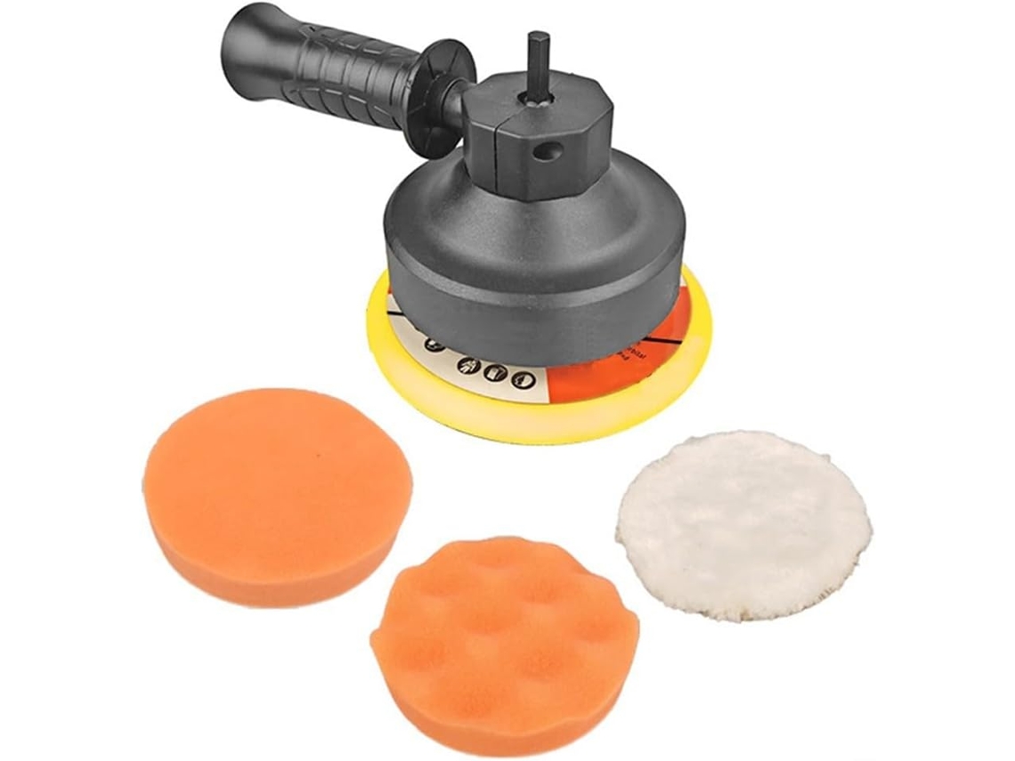 Kit adaptador para taladro eléctrico para pulidora con almohadilla ondulada de 125 mm