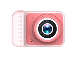 Cámara compacta Eifson de 20 MP HD con cámara dual para niños (rosa)