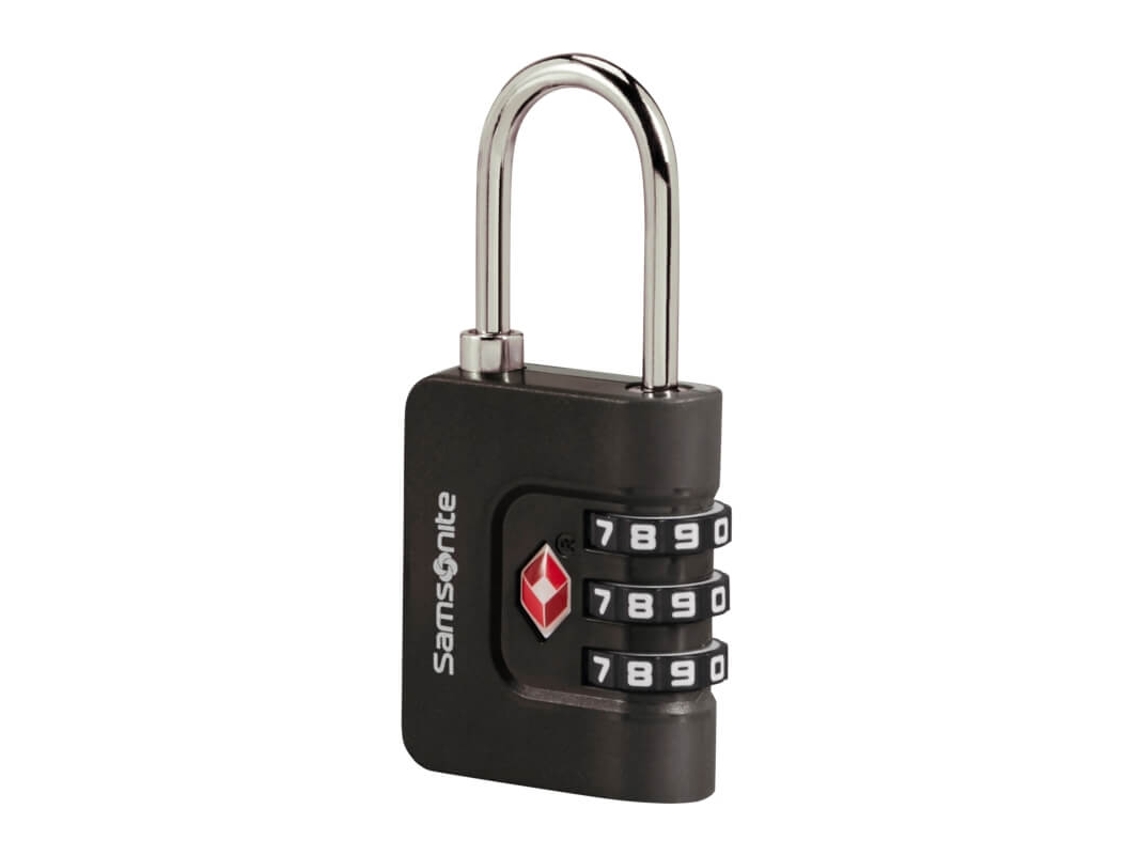 Candado de combinación de 3 dígitos Samsonite Revolution