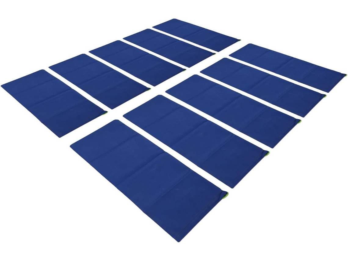 Paquete De 10 Sacos De Arena Reutilizables De Poliéster 600d Para Control De Inundaciones, Puerta