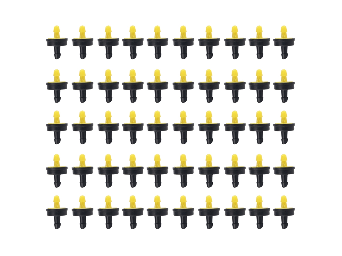 50 Goteros De Riego Con Compensación De Presión De 4 L/h Para Huerto.
