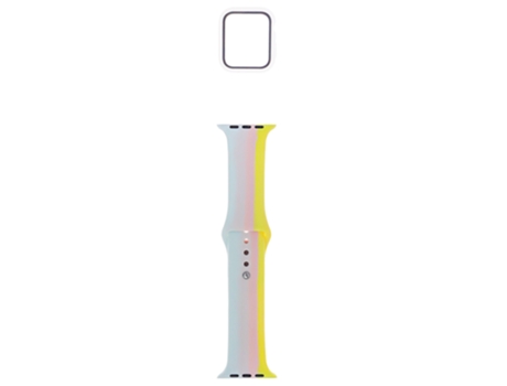 Correa + Protección De La Caja Del Reloj Para Apple Watch SKYHE 44Mm (Multicolor)