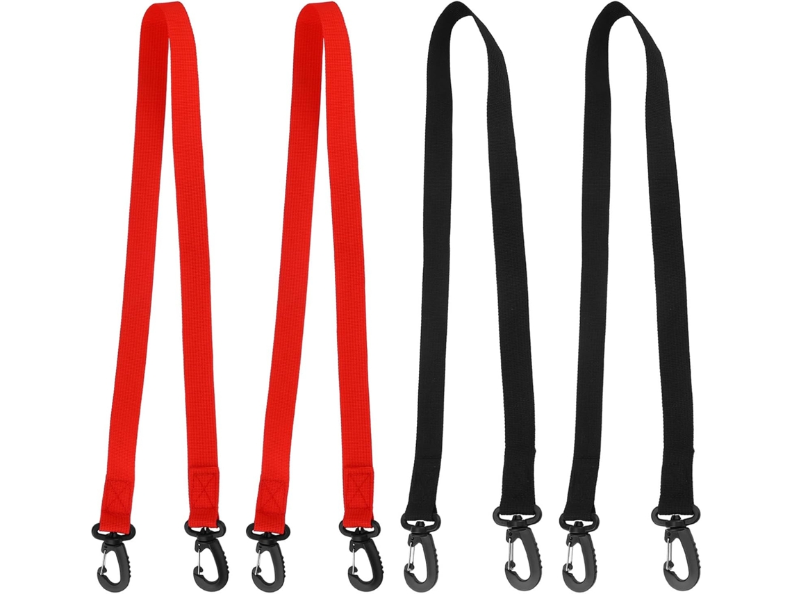 Correas para transportar zapatos, 4 unidades, de nailon, para uso en exteriores.