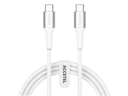 Cable para Apple MacBook (Retina, 12, inícios de 2015 - 2017) ACCETEL - Blanco