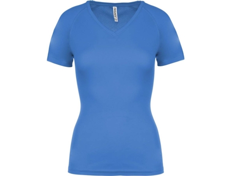 Camiseta de Mujer para Deporte PROACT Multideportes Poliéster Azul (XL)