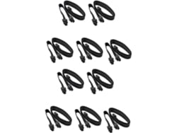 10 Cables Adaptadores De Alimentación Para Cpu De La Serie Atx De 8 Pines Macho A Pcie Dual 2x (6+2).