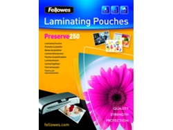 Fundas de Plastificar FELLOWES 5401802 Transparente (100 un - A4)