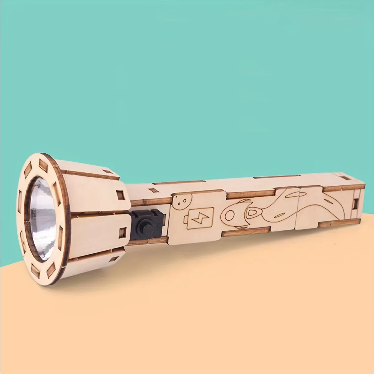 Kit De Modelo De Linterna De Rompecabezas De Madera 3d, Juego De Manualidades En Miniatura Para Armar.