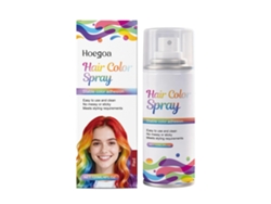 Spray de tinte temporal rojo para el cabello