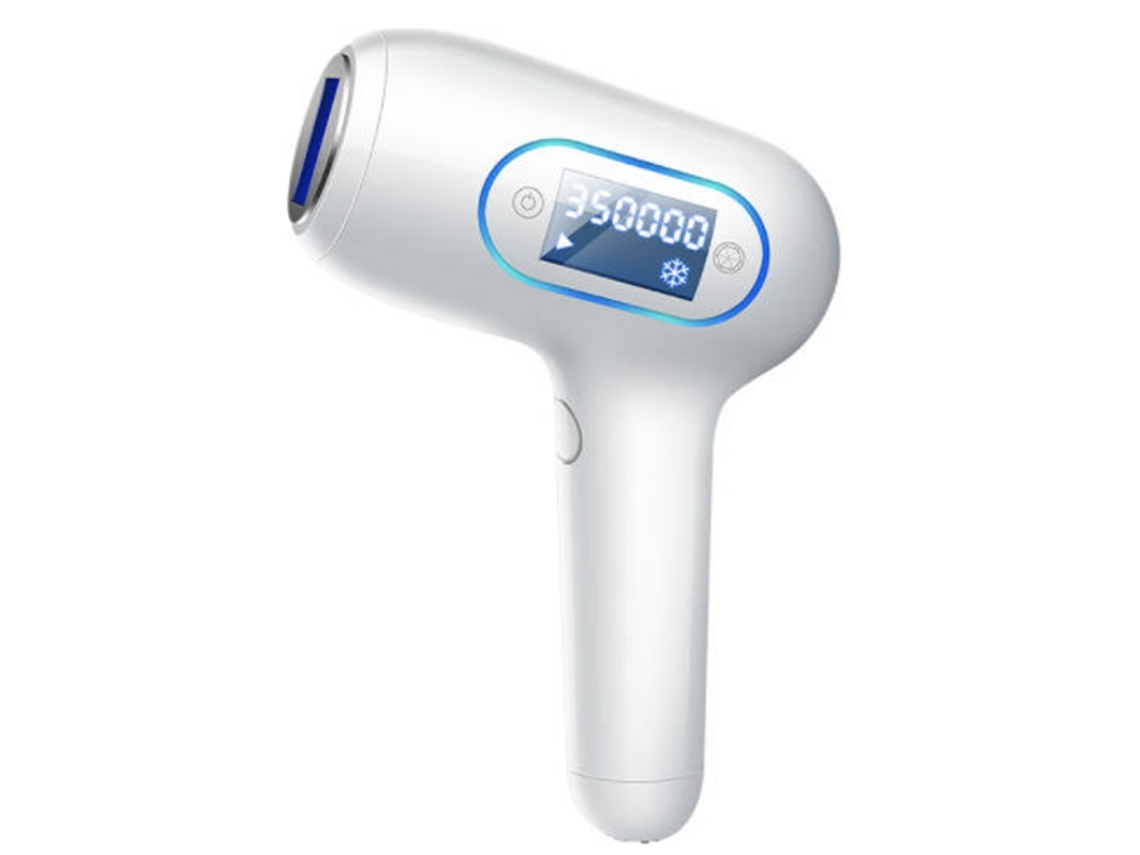 Depiladora IPL Yizhood 350,000 con 2 modos y 5 niveles, depilación permanente (blanca)