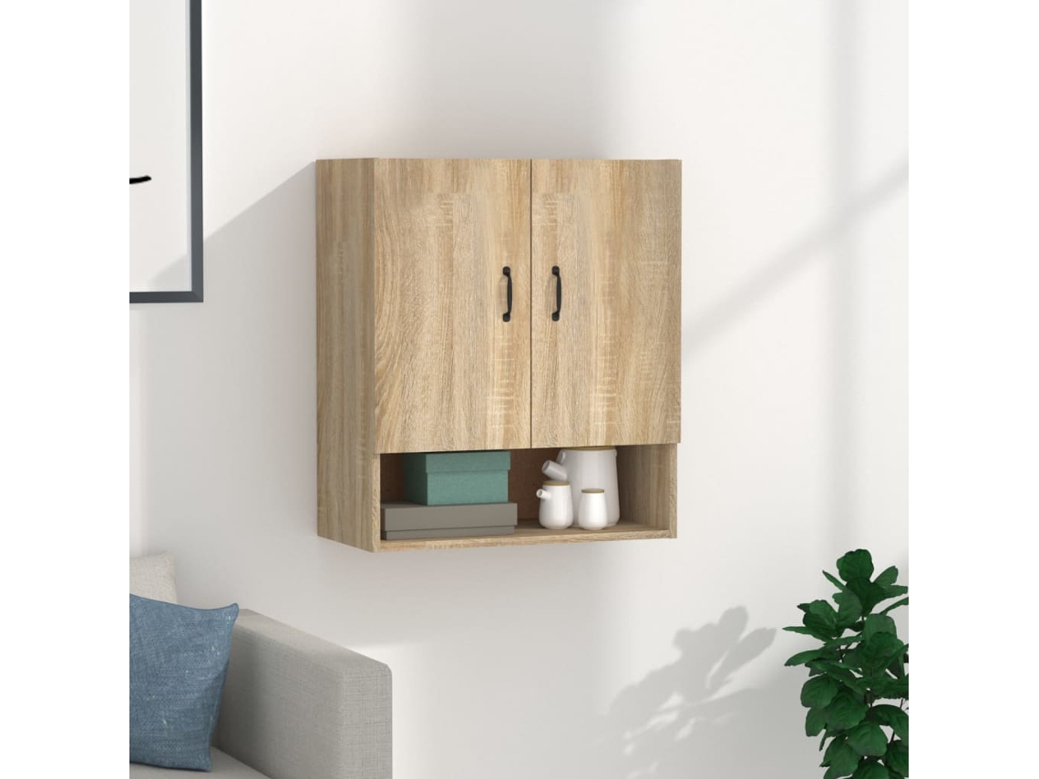 Armario de pared 60x31x70 cm, derivados de madera, roble Sonoma, DKD HOME DECOR